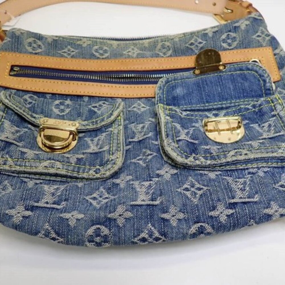 Louis Vuitton Blue and Tan Bags - Picture 9 of 9